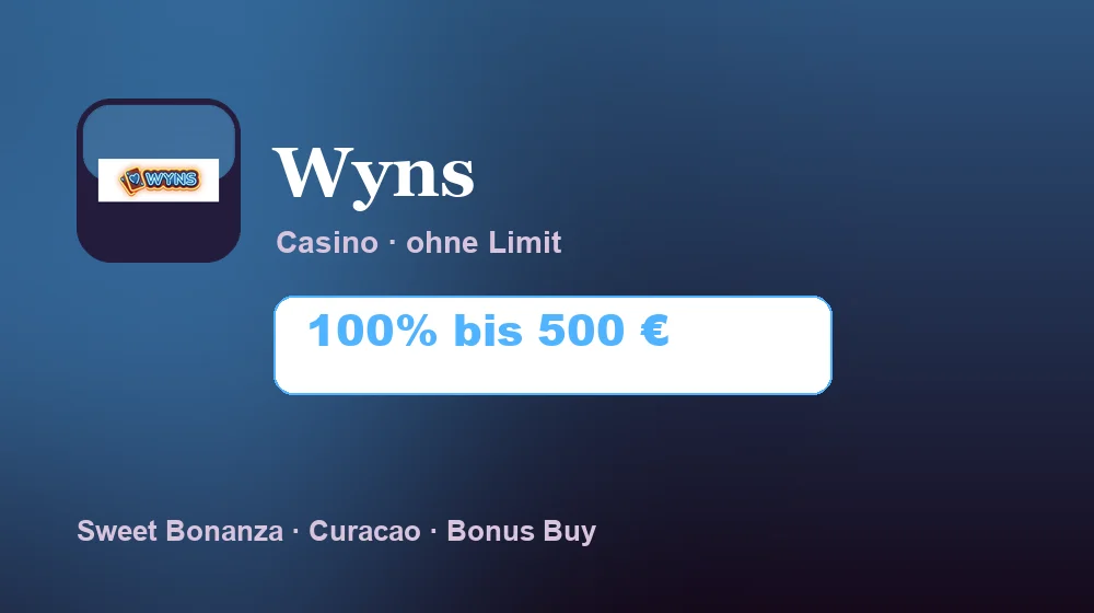 Screenshot von Wyns Casino
